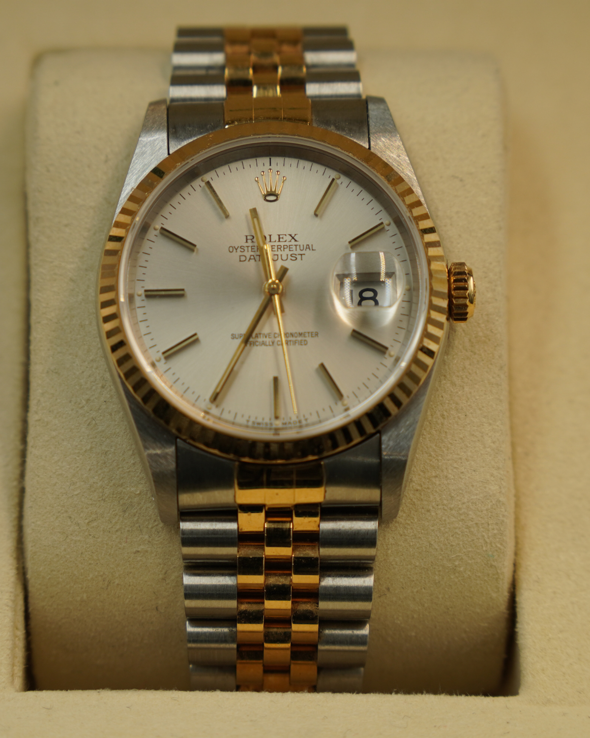 1991 Rolex Datejust 36mm Two-Tone 16233