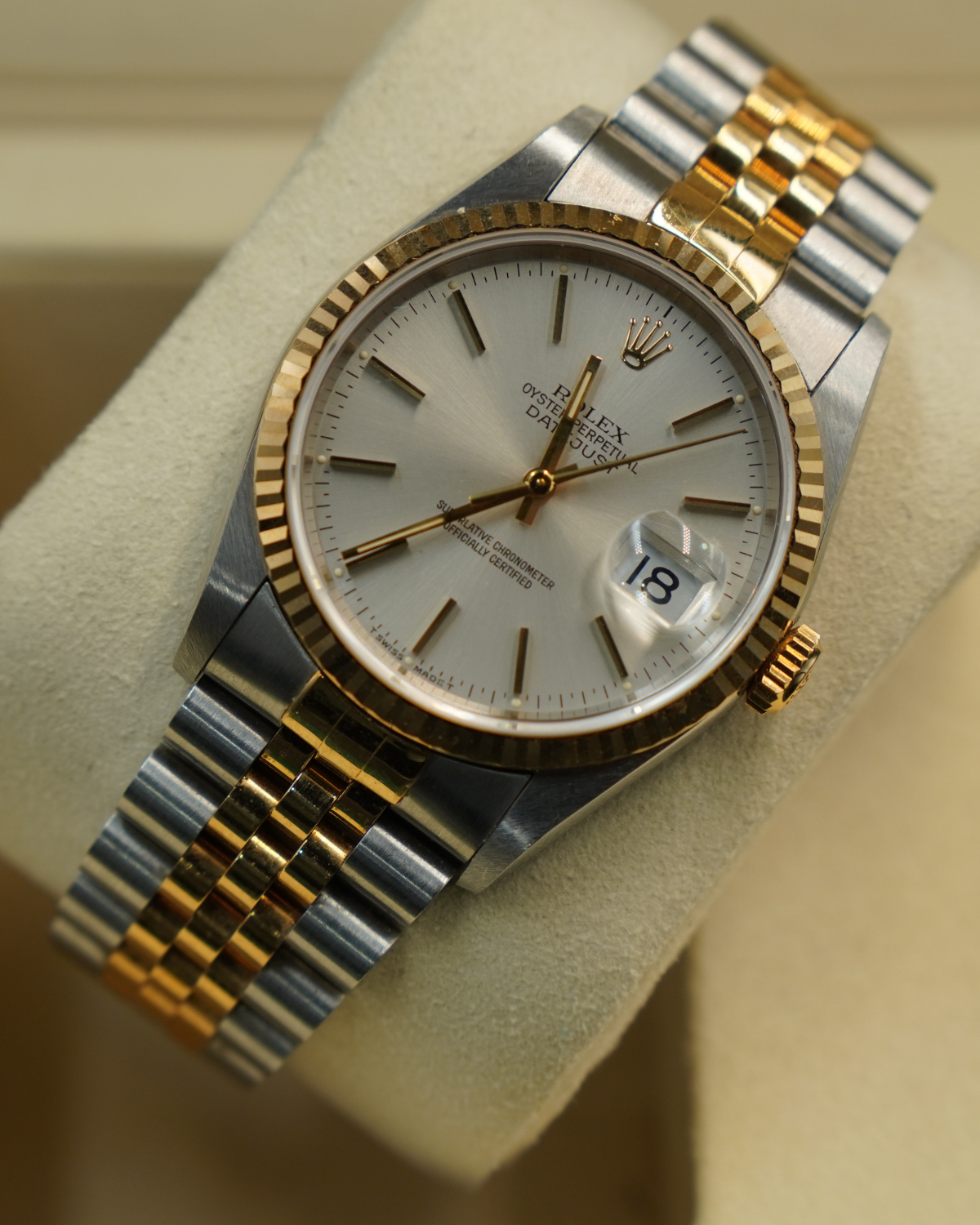 1991 Rolex Datejust 36mm Two-Tone 16233