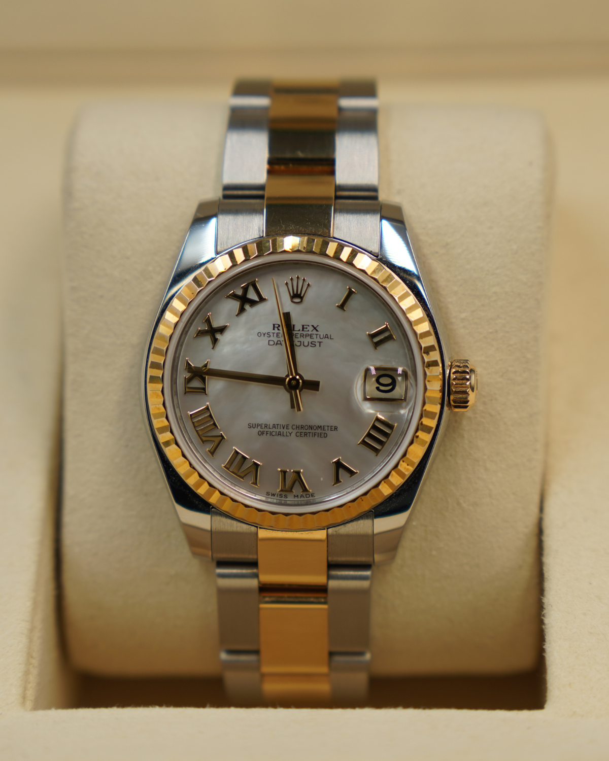 Rolex Datejust 31mm Two-Tone Gold MOP 178243