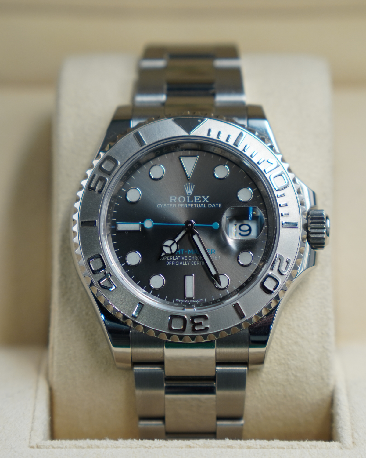 2018 Rolex Yacht-Master 40mm Rhodium