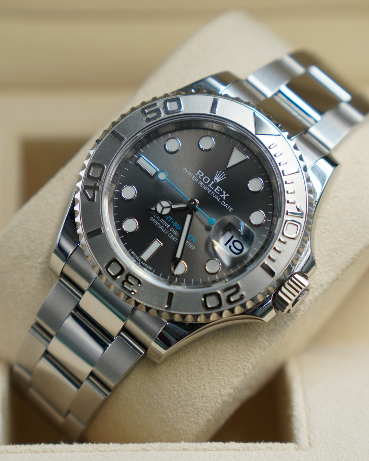 2018 Rolex Yacht-Master 40mm Rhodium
