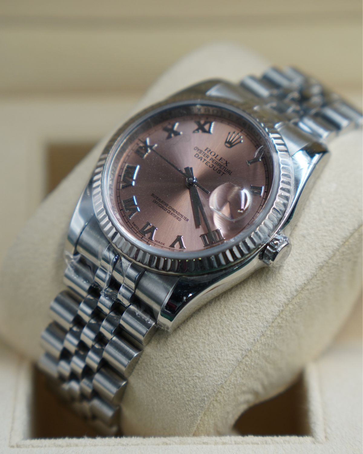 Rolex Datejust 36mm Pink Roman 116234