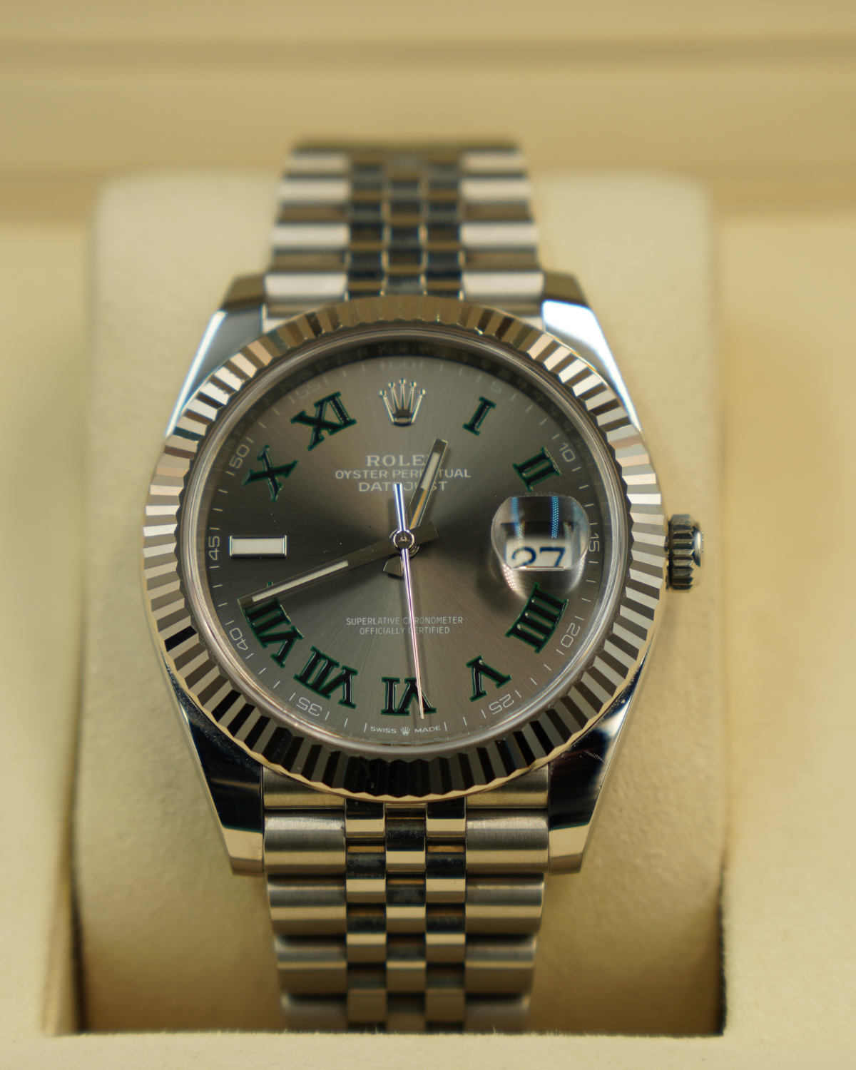 2023 Rolex Datejust 41mm "Wimbledon" 126334