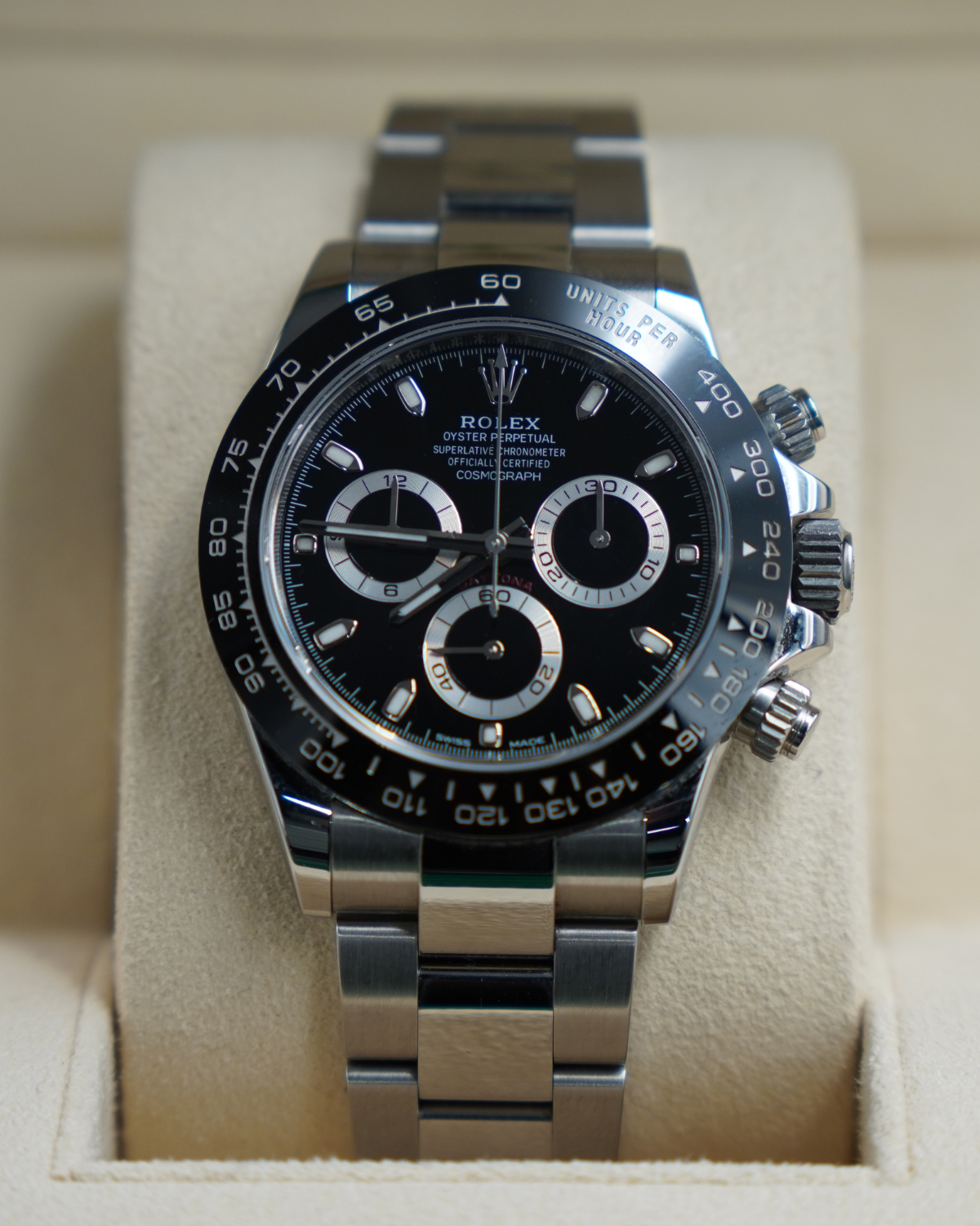 2021 Rolex Daytona Black Dial 116500LN