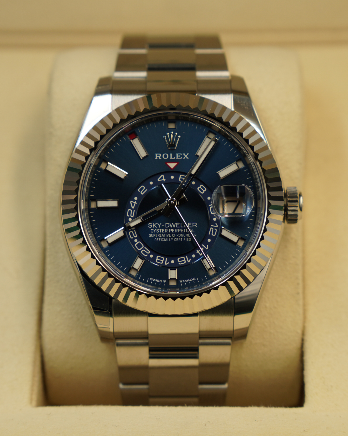 2026 New Rolex Sky-Dweller Blue Dial Oyster 336934