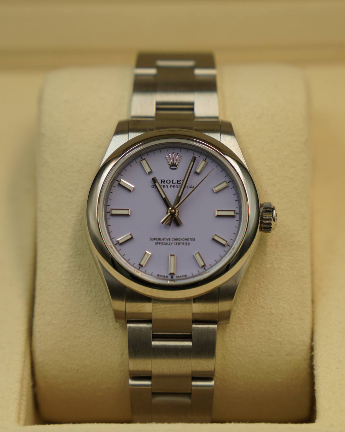 2026 Rolex Oyster Perpetual 31mm Lavender 277200