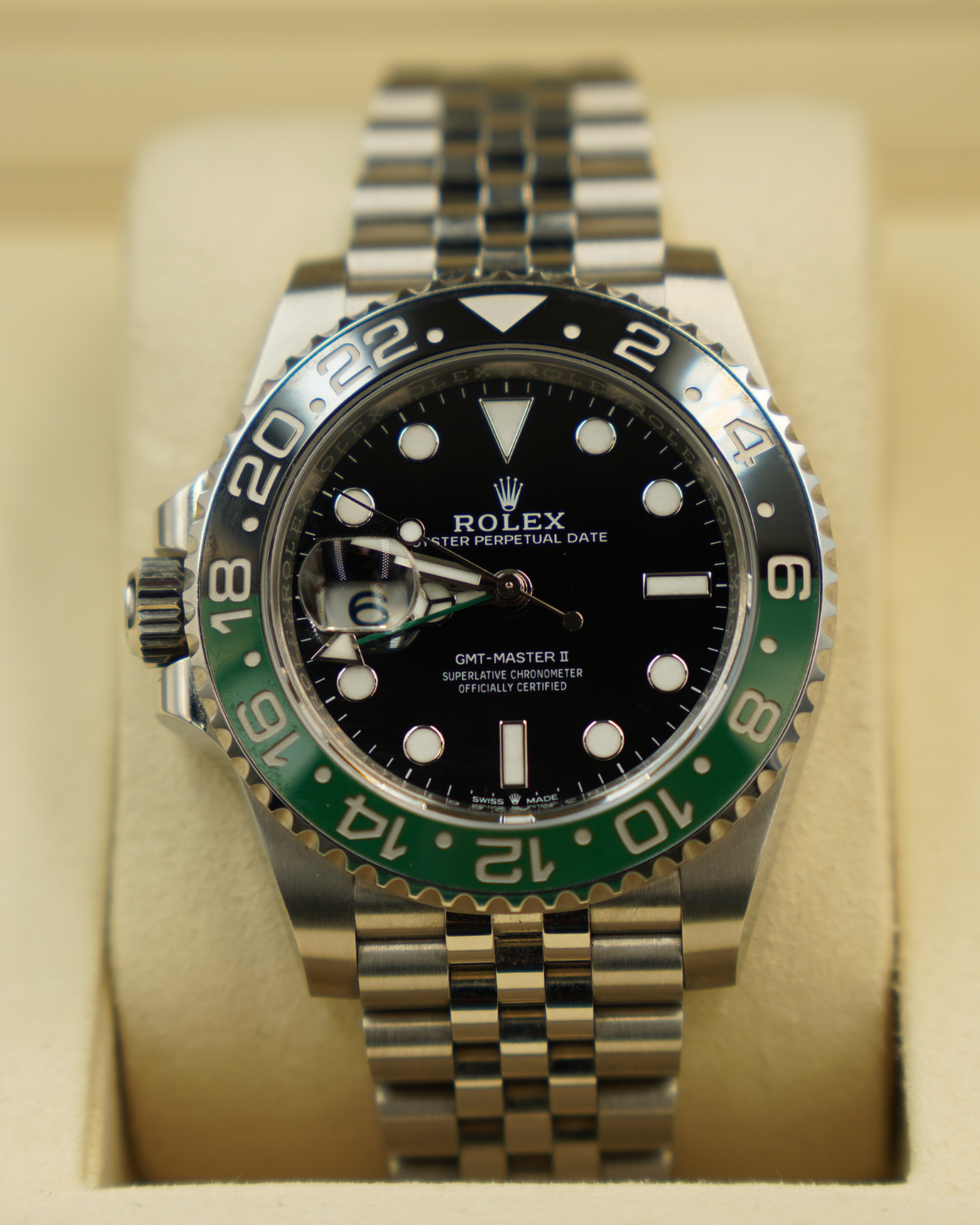 2024 Rolex GMT Master II Jubilee Lefty "Sprite" 126720VTNR