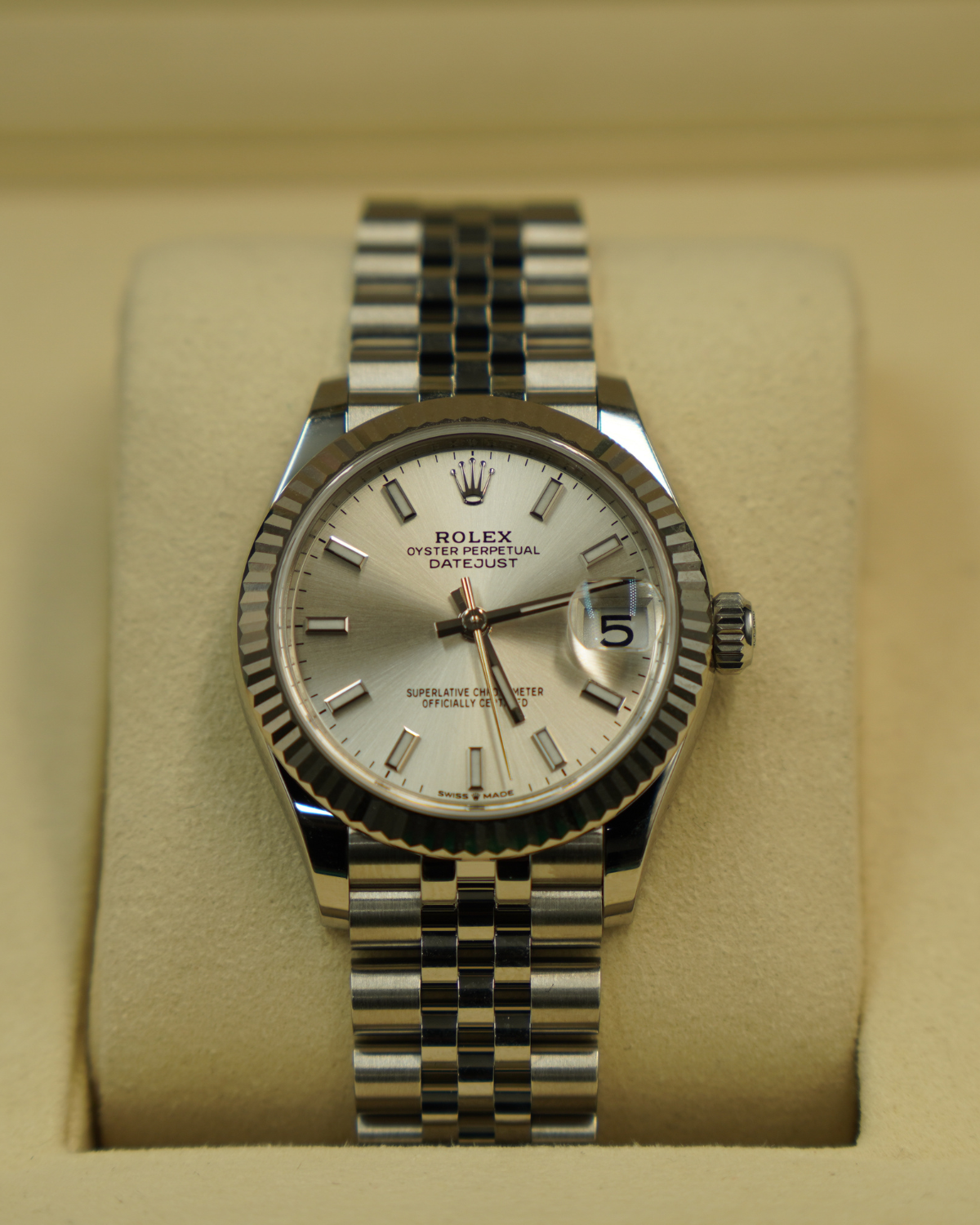 2025 New Rolex Datejust 31mm Silver Jubilee 278274
