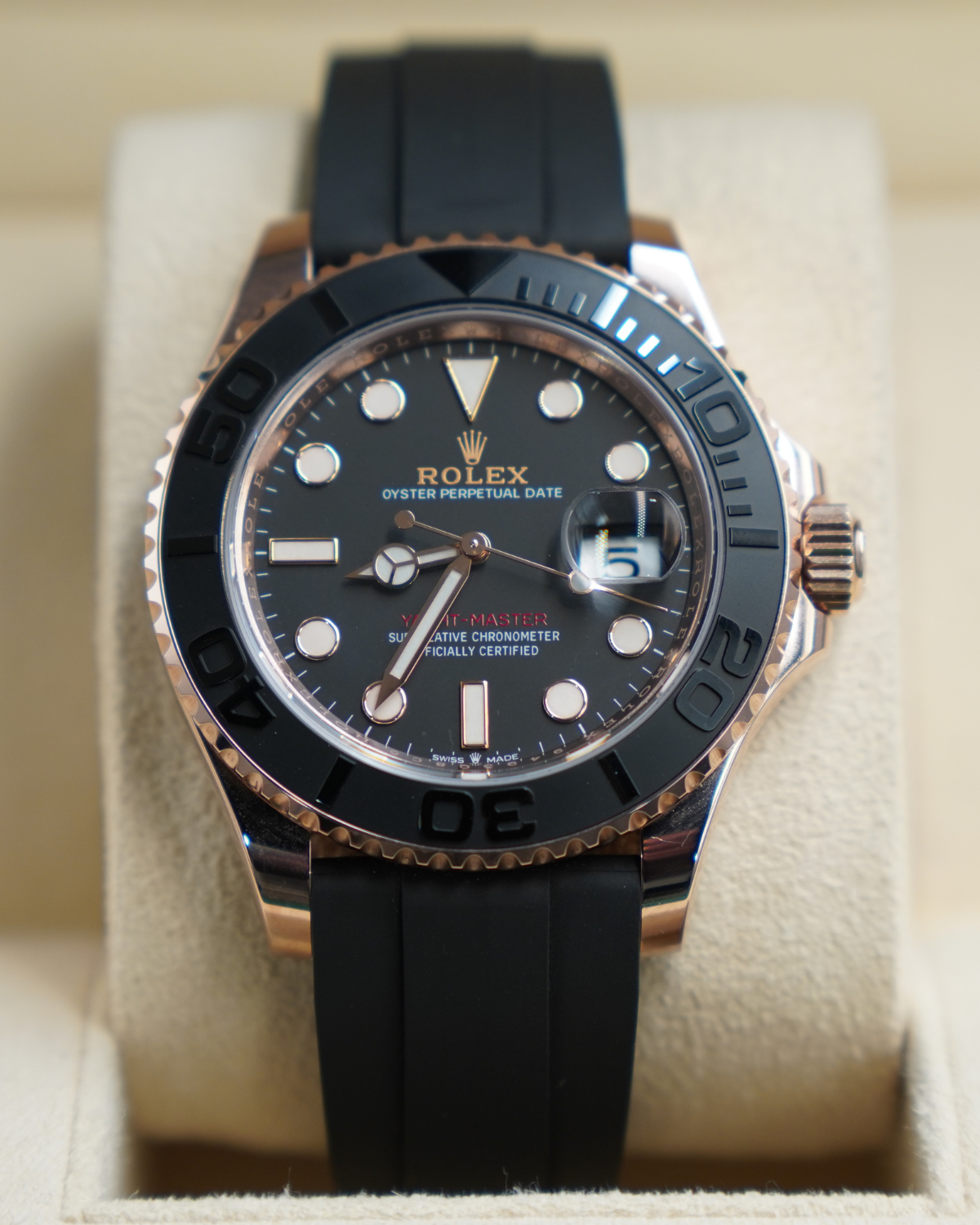 2022 Rolex Yacht-Master 40 Rose Gold 126655