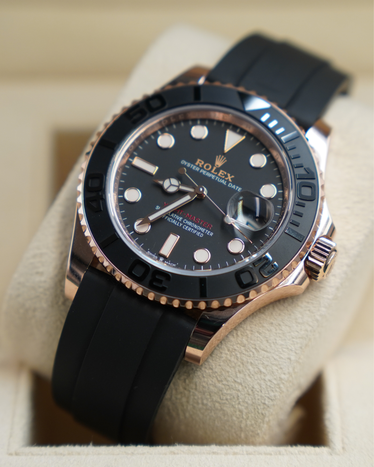 2022 Rolex Yacht-Master 40 Rose Gold 126655