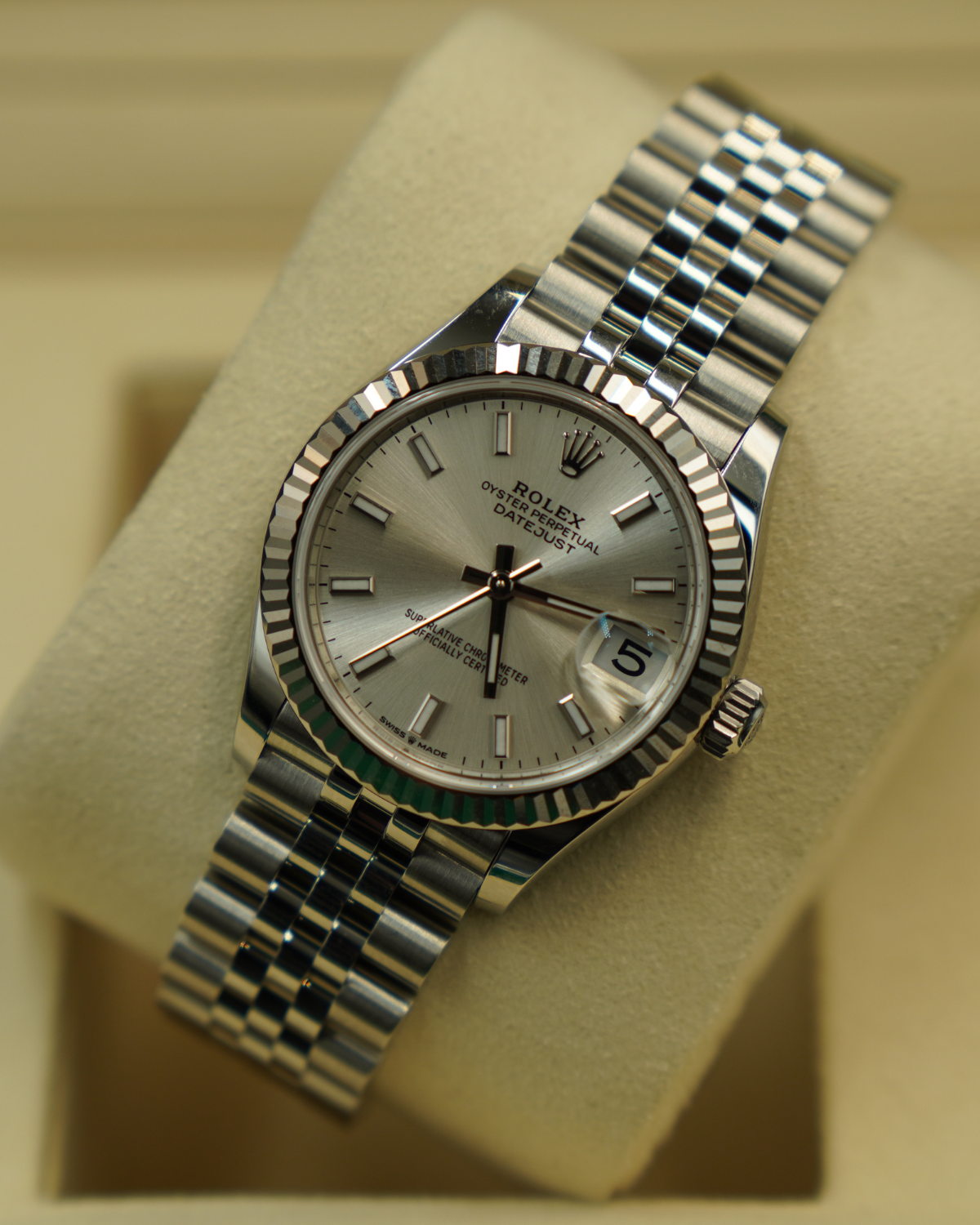 2025 New Rolex Datejust 31mm Silver Jubilee 278274