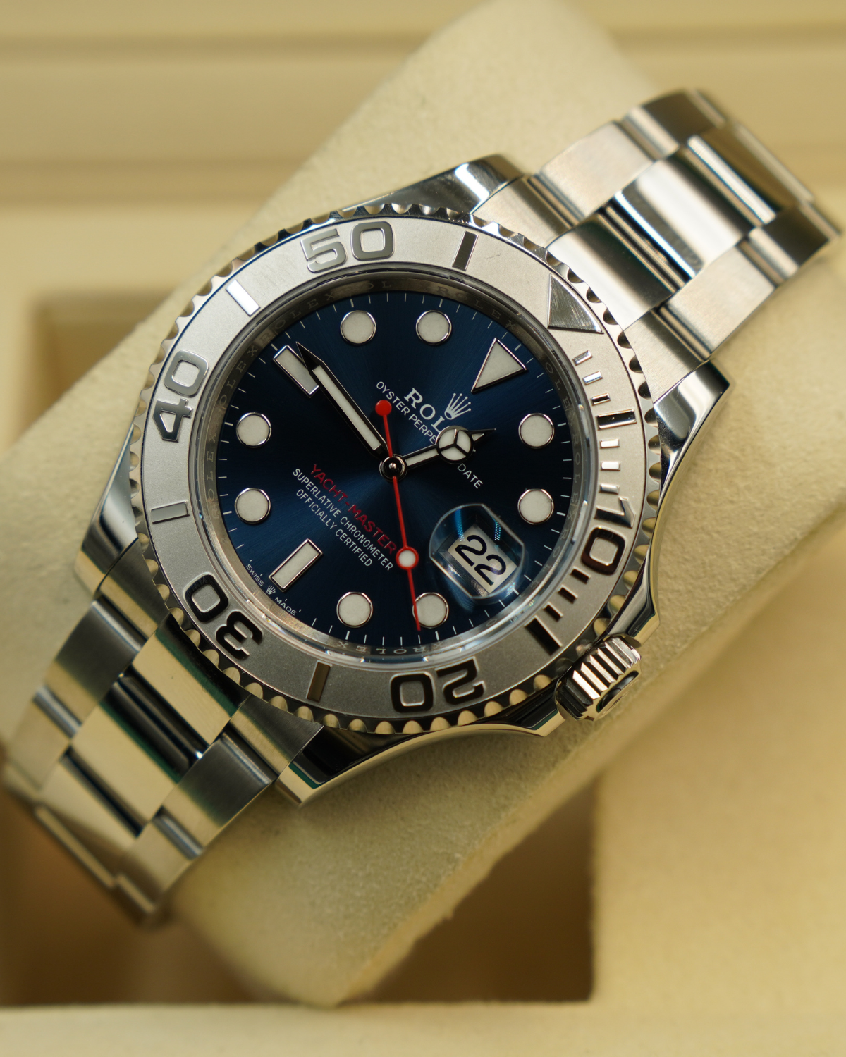 2023 Rolex Yacht-Master 40 Blue Dial Steel 126622