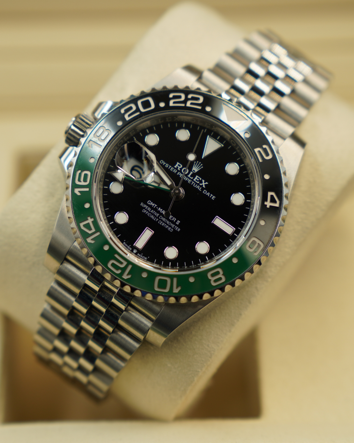 2024 Rolex GMT Master II Jubilee Lefty "Sprite" 126720VTNR