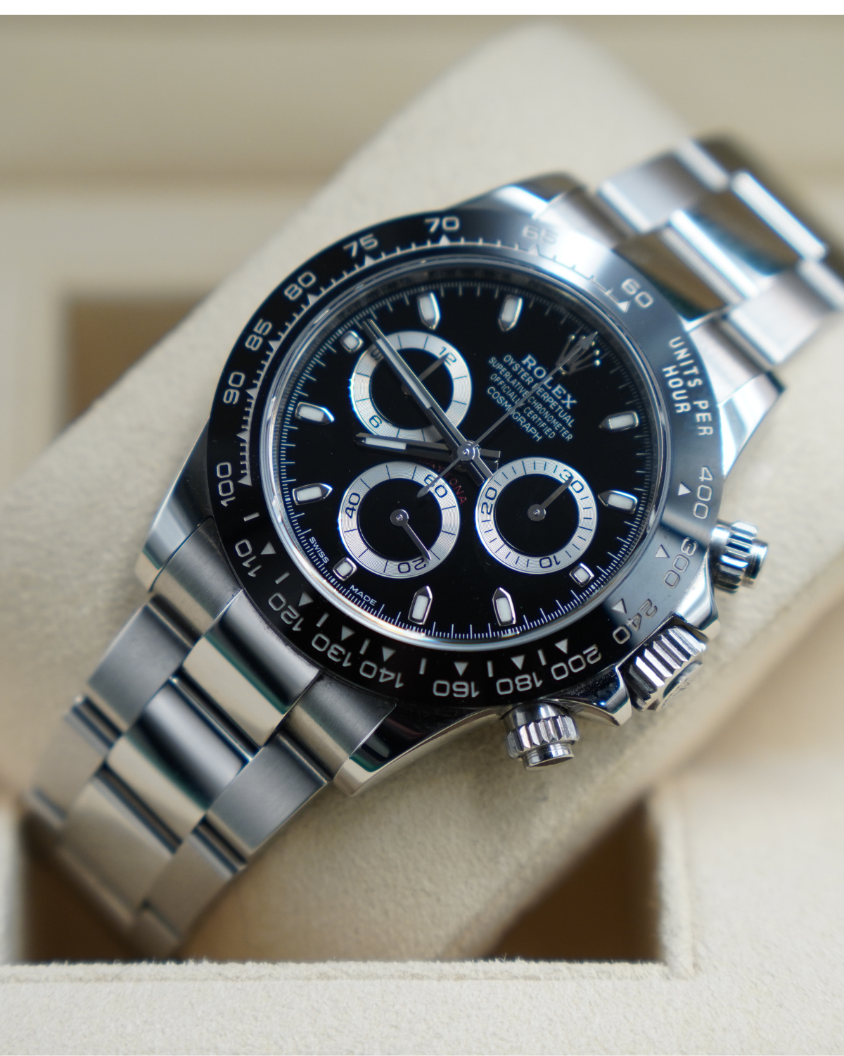 2021 Rolex Daytona Black Dial 116500LN