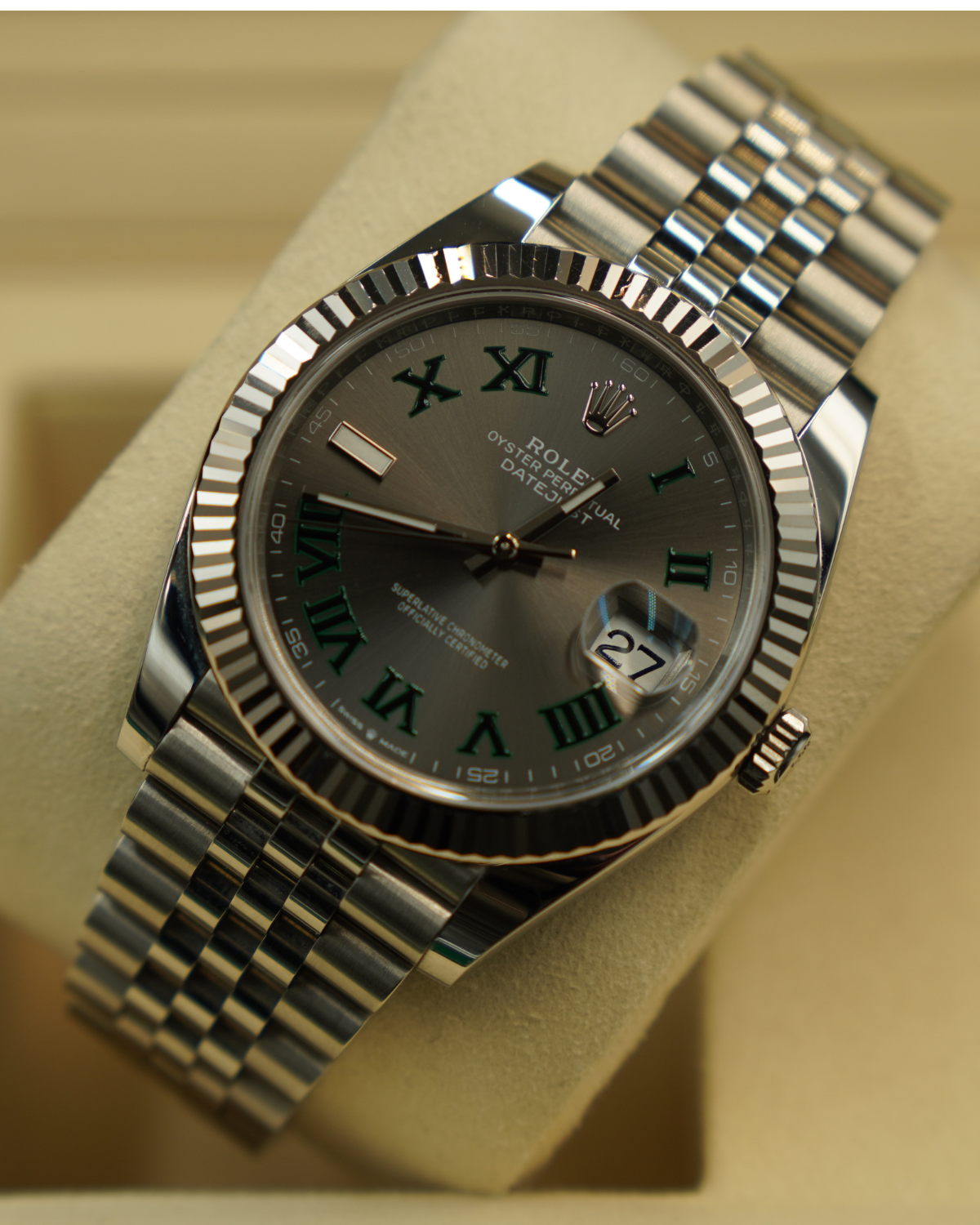 2023 Rolex Datejust 41mm "Wimbledon" 126334