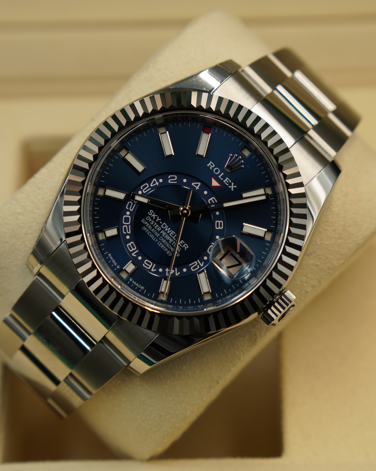 2026 New Rolex Sky-Dweller Blue Dial Oyster 336934