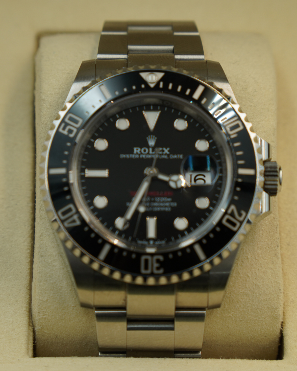 2025 Rolex Sea-Dweller Black Dial Steel 126600