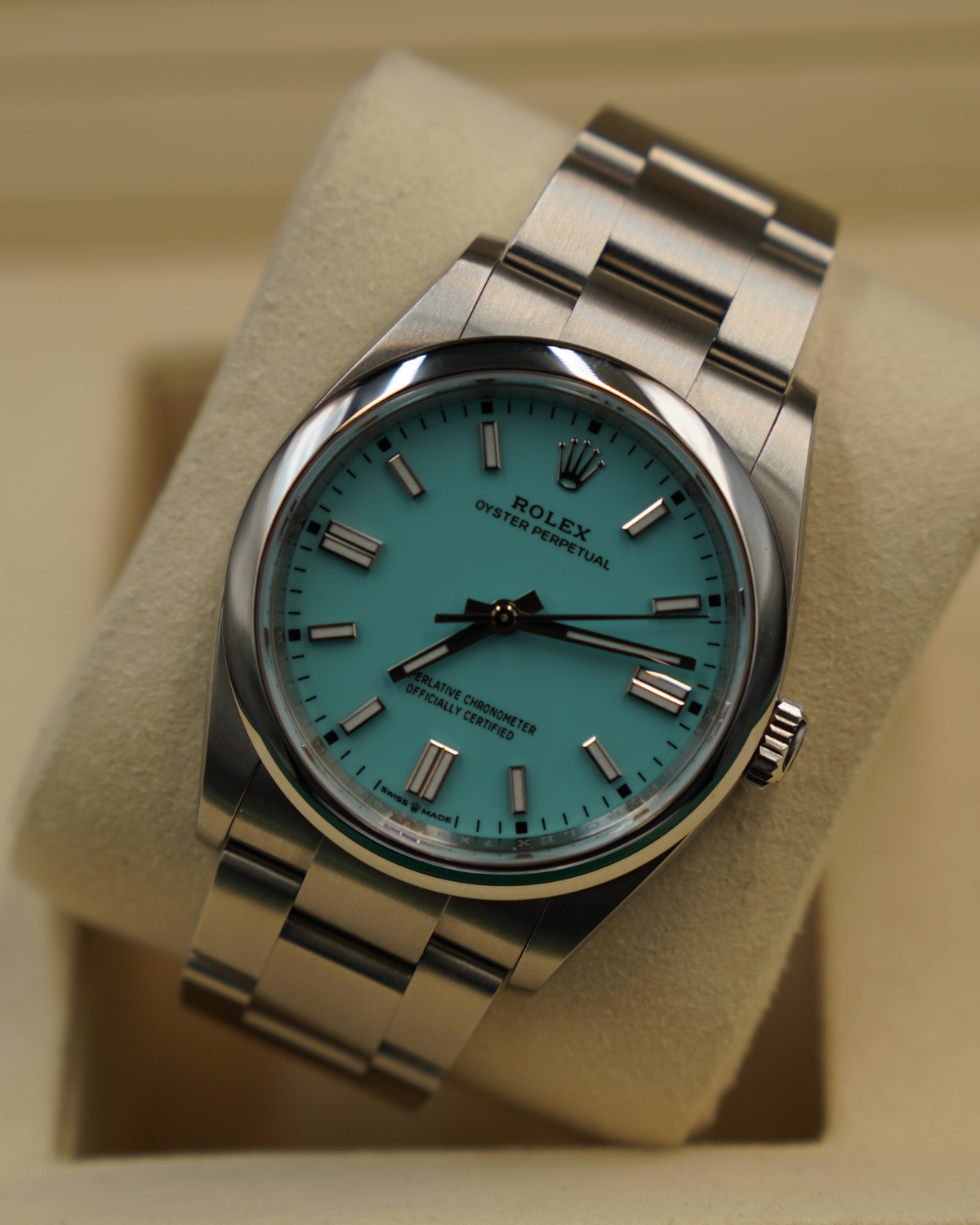 2025 New Rolex Oyster Perpetual 36mm Tiffany 126000