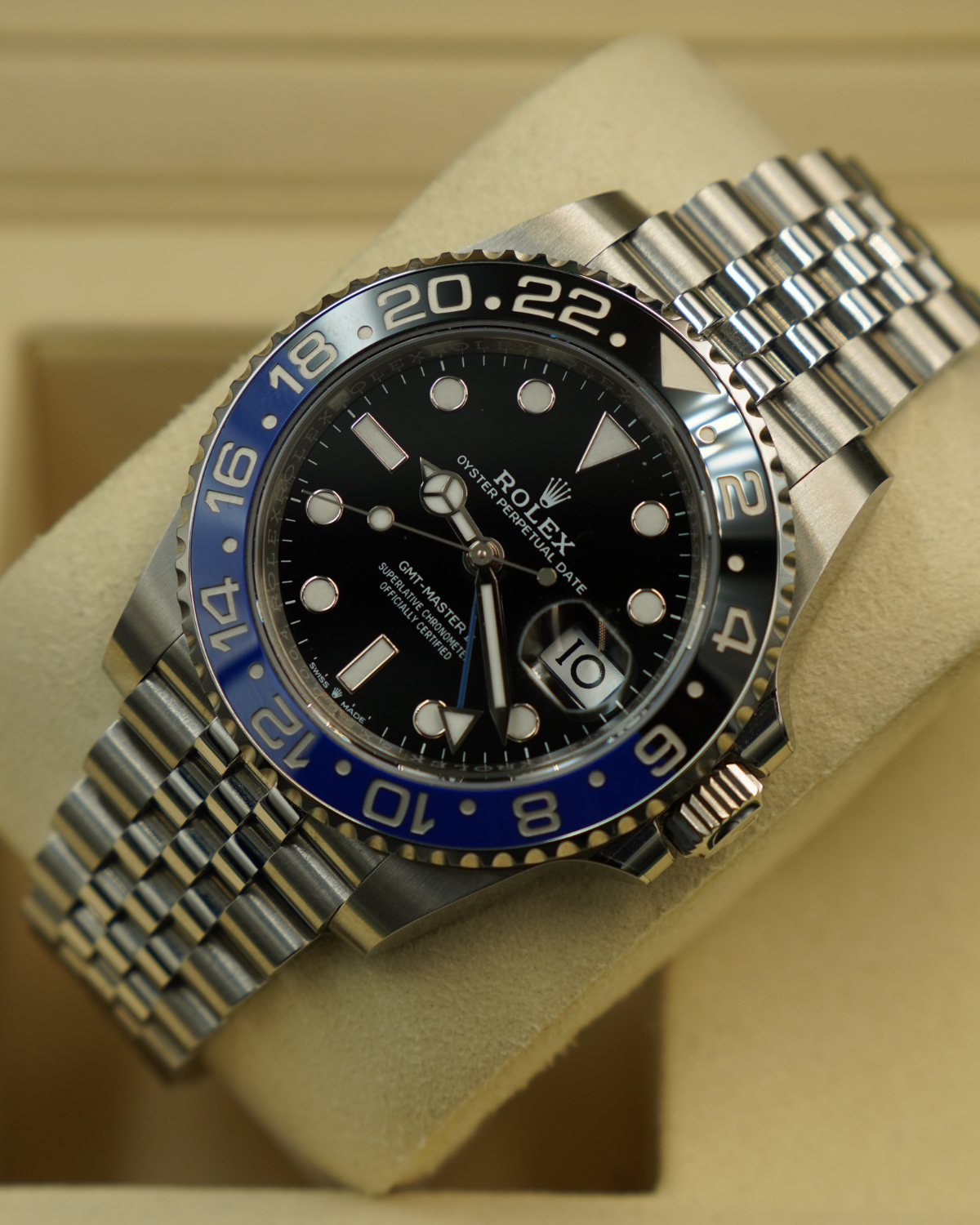 2023 Rolex GMT Master II "Batgirl" 126710BLNR