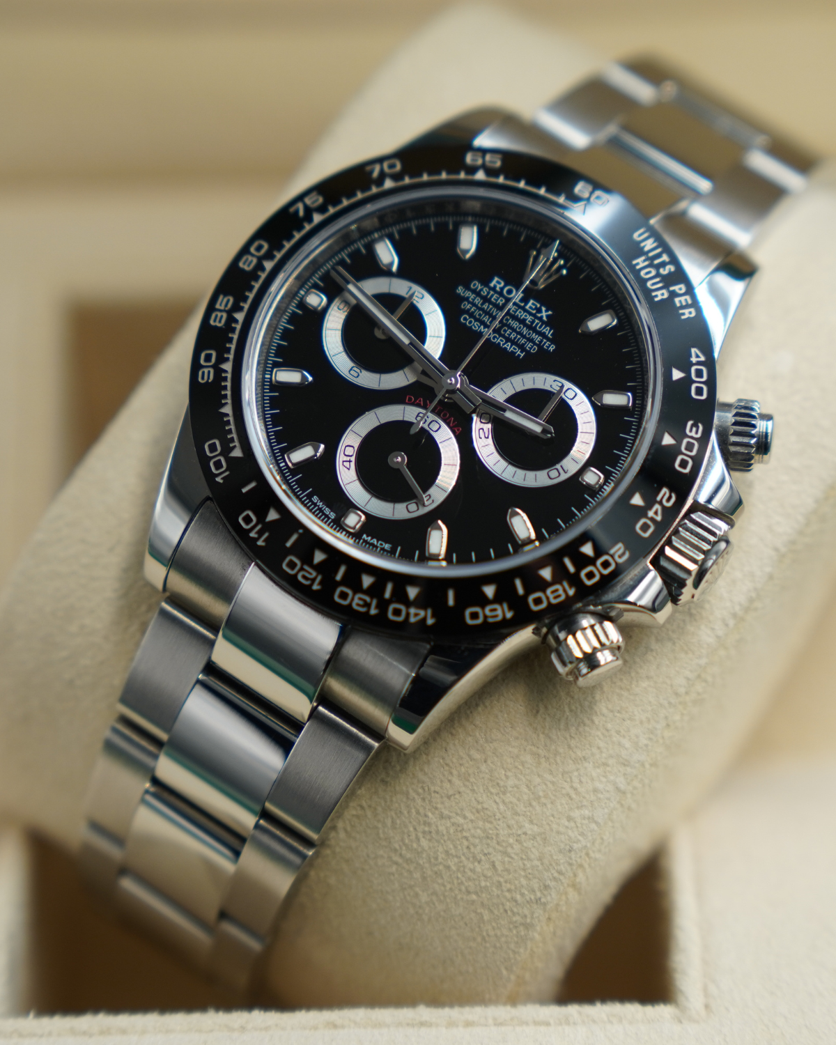 2022 Rolex Daytona Black Steel 116500LN