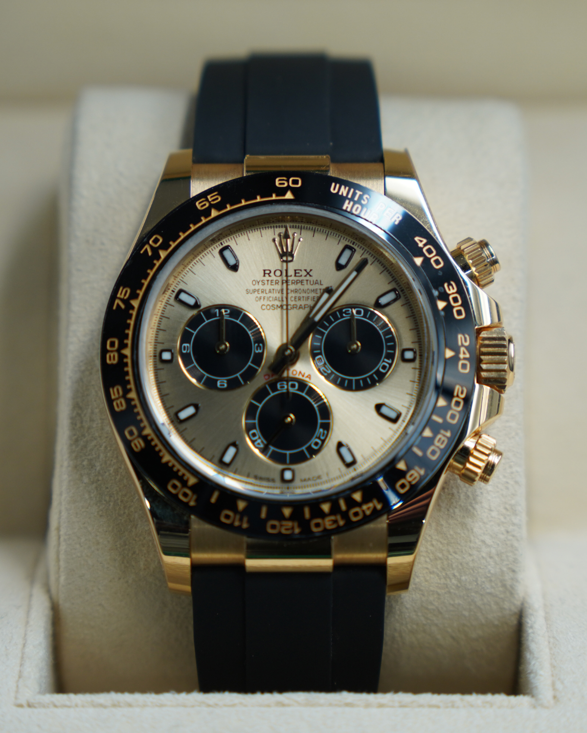 2020 Rolex Daytona "Pikachu" 40mm Oysterflex 116518LN