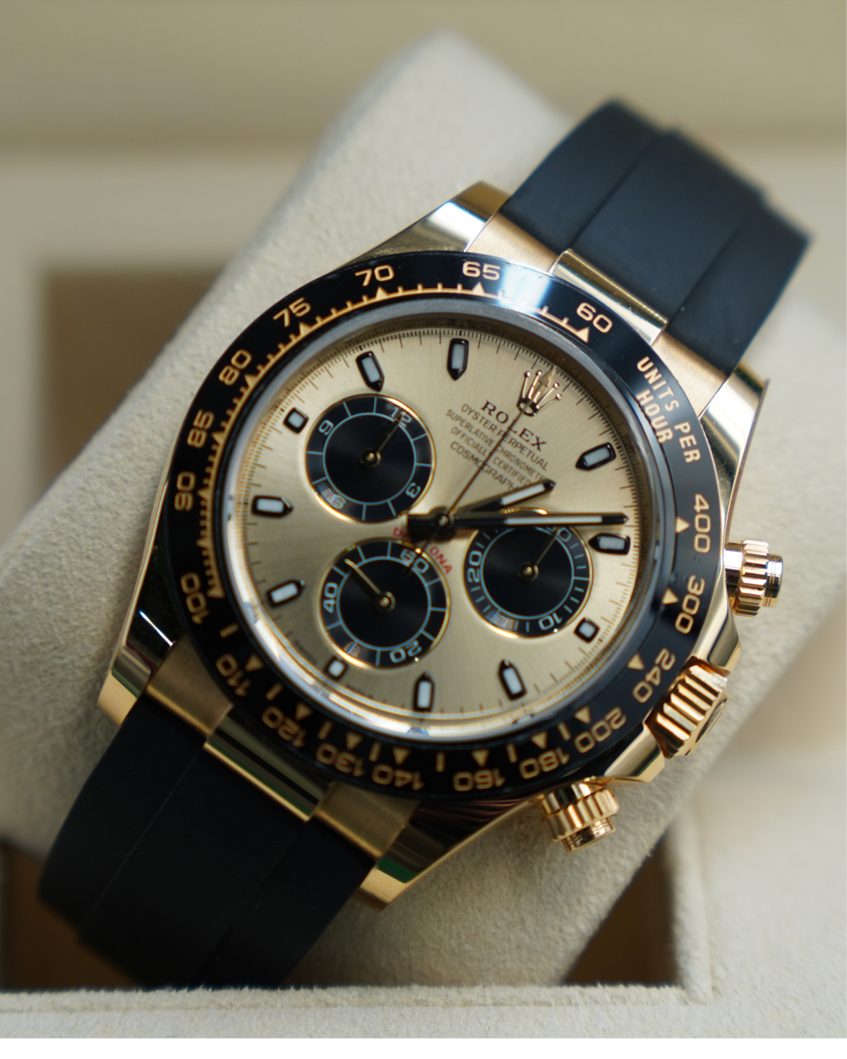2020 Rolex Daytona "Pikachu" 40mm Oysterflex 116518LN
