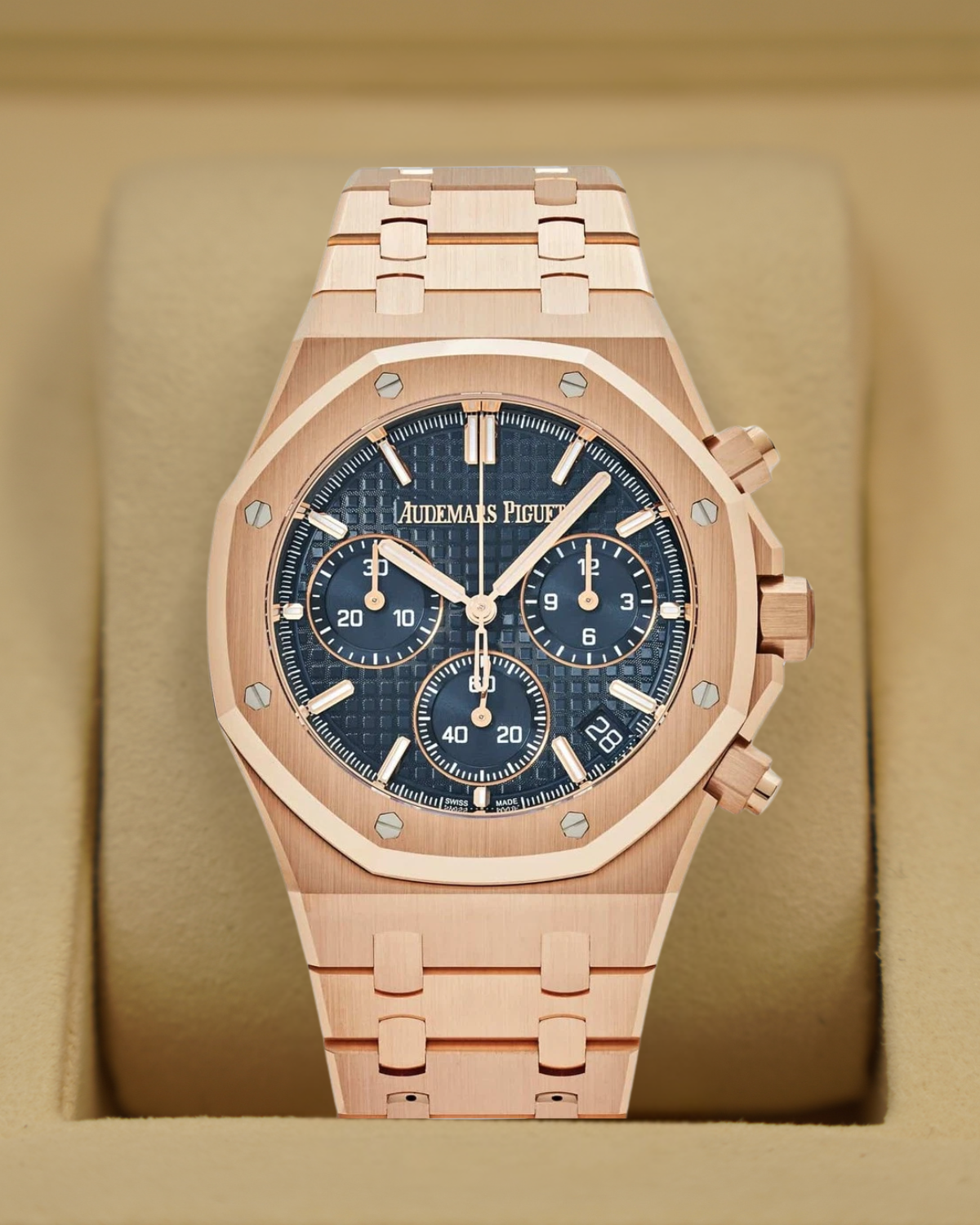 Audemars Piguet Royal Oak Chronograph Blue Dial 26240OR