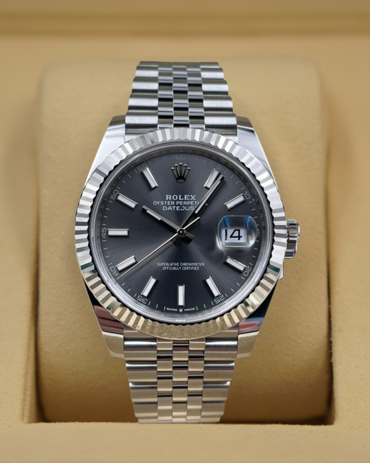 2025 New Rolex Datejust 41mm Slate 126334