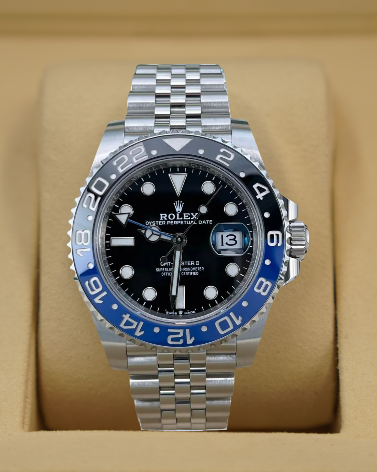 2025 New Rolex GMT Master II "Batgirl" 126710BLNR